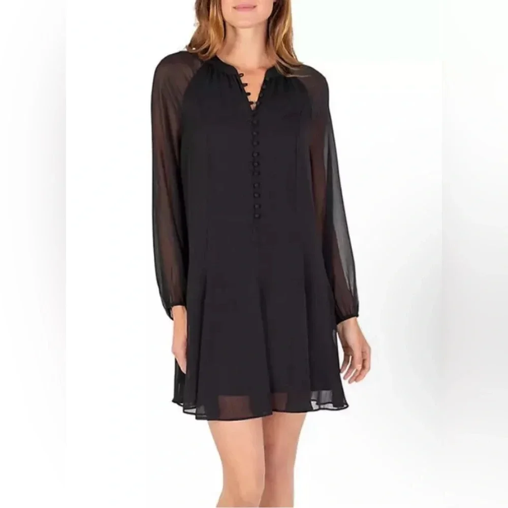 Joie Women’s Balloons Sleeve Dress - Picture 2 of 4